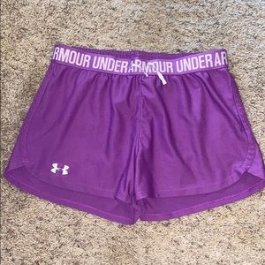 Under Armour shorts!